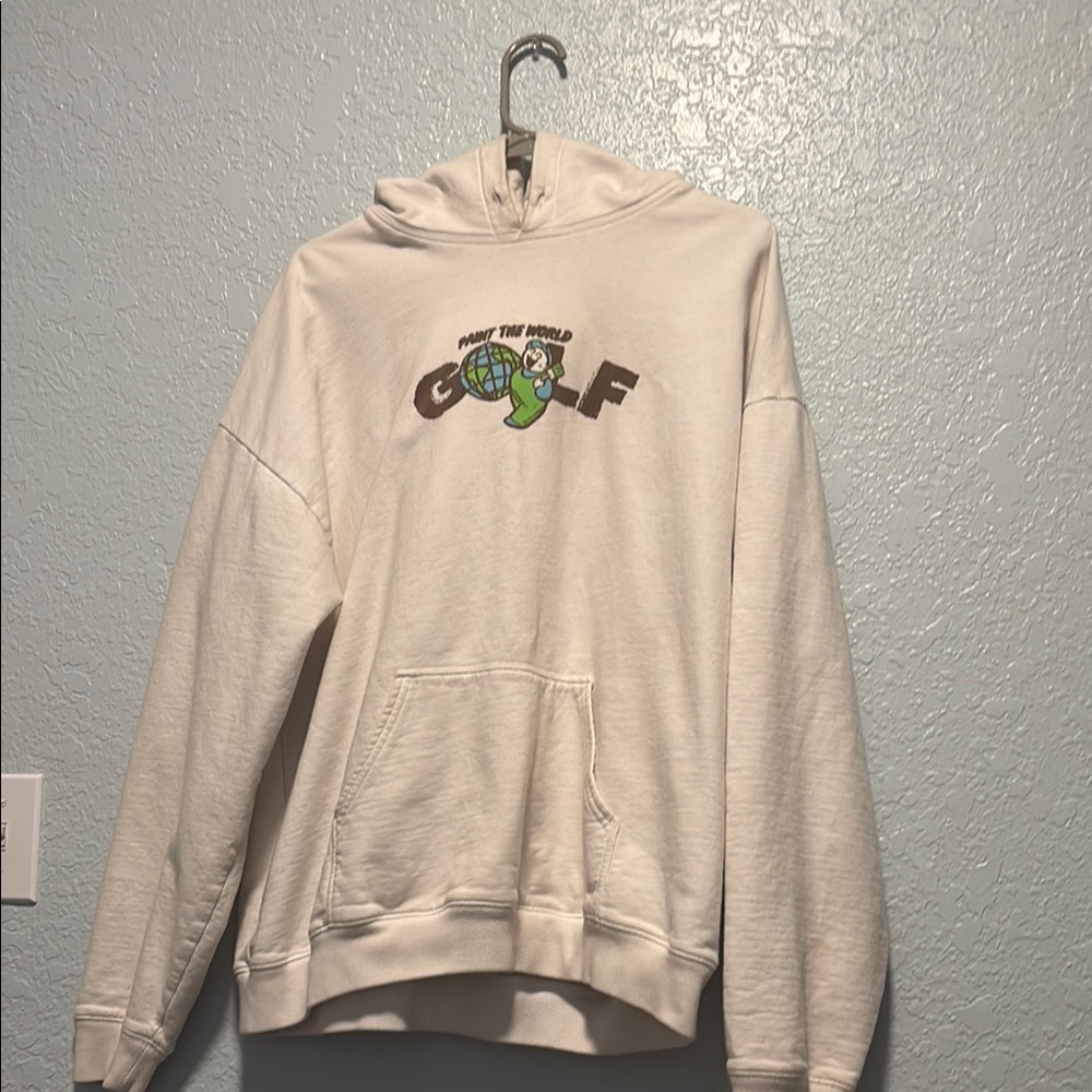 Golf Wang White Graphic Sweater